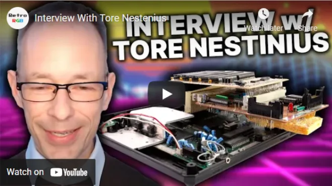 I was interviewed by RetroRGB about my Sega Mega Drive project