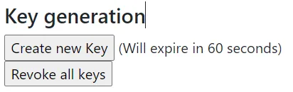 The buttons inside the data protection debugger tool