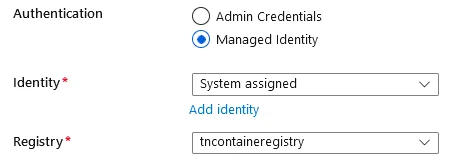 Under Deployment -> Deployment Center, we see the following: