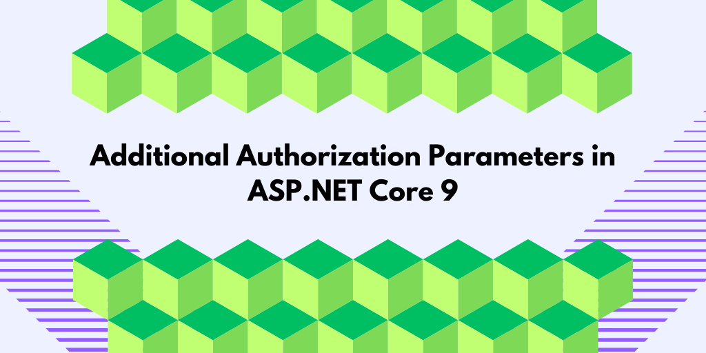 AdditionalAuthorizationParameters in ASP.NET Core 9